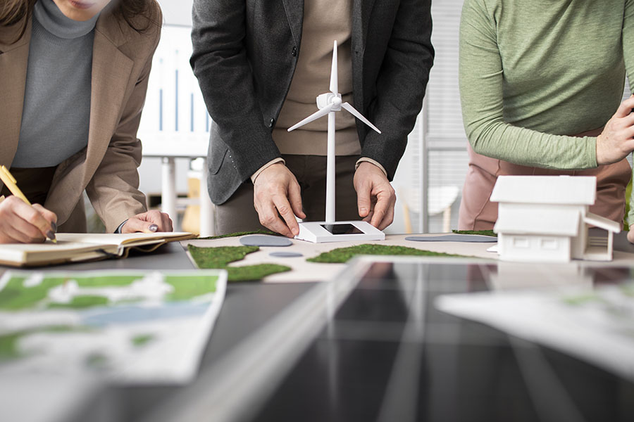 A tecnologia desempenha um papel crucial na busca por práticas mais sustentáveis no mundo contemporâneo.